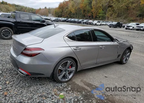 2025 Genesis G70 Base из США, поврежденный, VIN KMTG34SC4SU145334